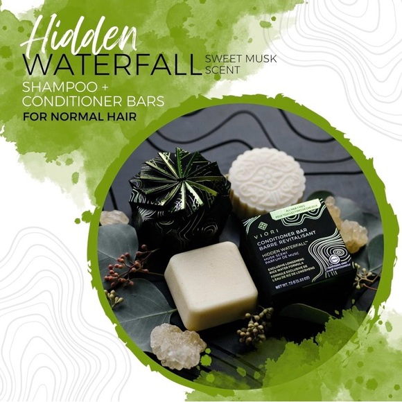 BRAND NEW Viori Conditioner Bar Waterfall-Musk Scent - Picture 2 of 5